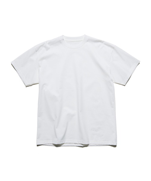 LUSTER COTTON ESSENTIAL TEE — базовая футболка из блестящего хлопка