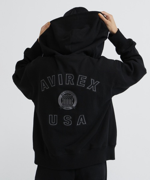 Signature Varsity Logo Zip Parka — парка с логотипом Varsity на молнии