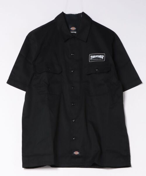 DICKIES × THRASHER полуспортивная футболка с коротким рукавом
