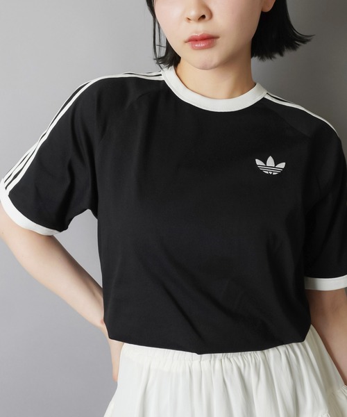 adidas Slystrails полуспортивная футболка с коротким рукавом / 8 цветов / расклешенный крой