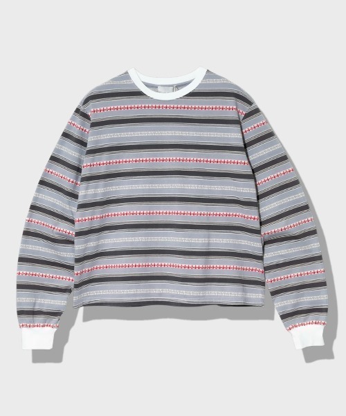 Universal Style Wear Ethnic Border Tee — футболка с этническим бордюром