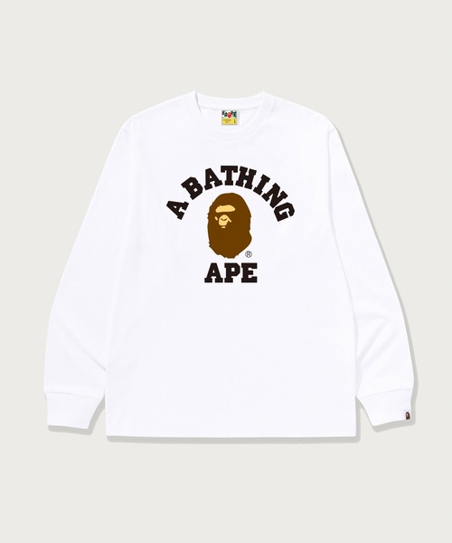 COLLEGE LS TEE — лонгслив с колледж-принтом
