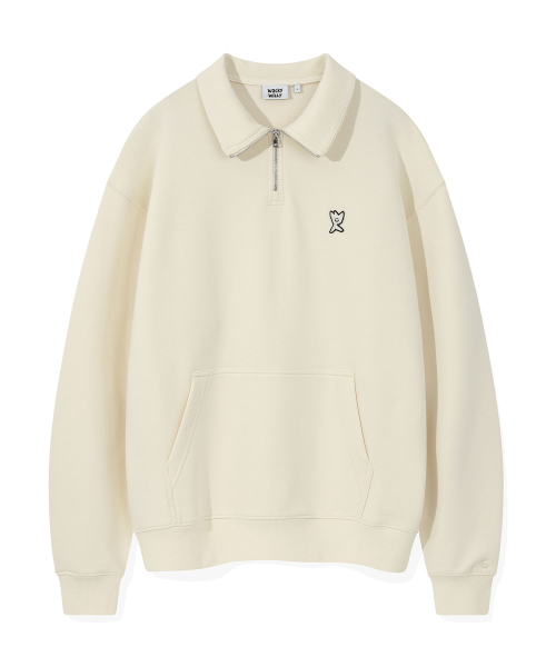 Бейсик роговая вафельная шапка (Beastic Rug Wappen Half Zip)