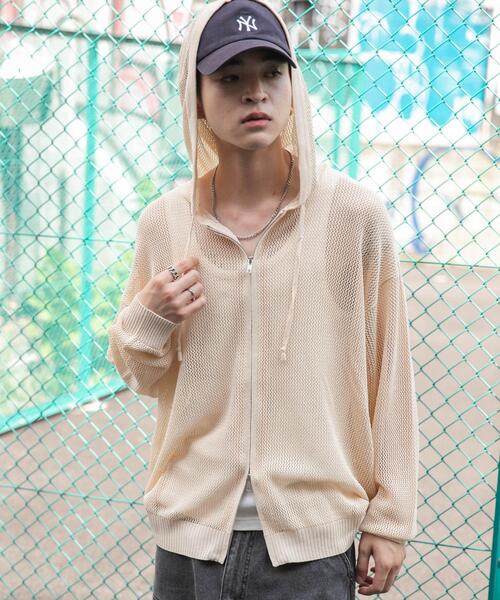 WEGO Mesh Knit ZIP парка