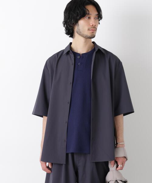 ライトウェイトストレッチ シャツ 半袖（セットアップ可）