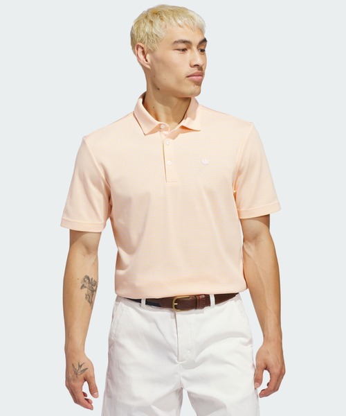 オリジナルスゴルフ Originals ストライプ ピケ ポロ 【adidas Golf/アディダスゴルフ】