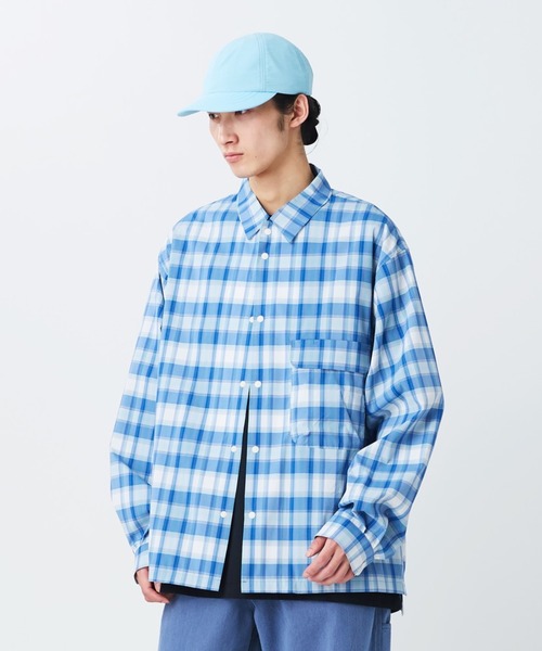 Snow Peak / Fade Check Breezy Shirt フェードチェックブリージーシャツ