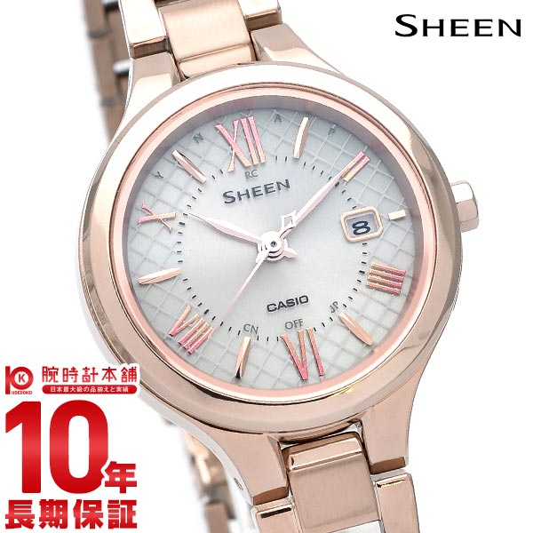CASIO SHEEN Radio Controlled Titanium Series SHW-7000TCG-4AJF, женские, радиоуправляемые, титановая серия