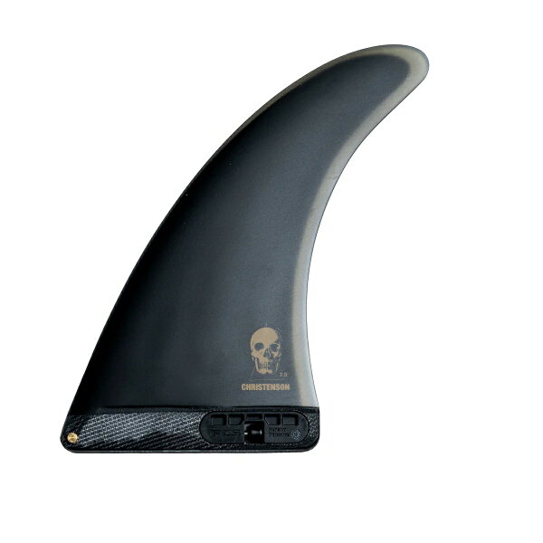 FCS2 Christenson Mid Tracker Fin 7'75" Black — средне‑лонгерный серф‑фин FCS2 7.75"
