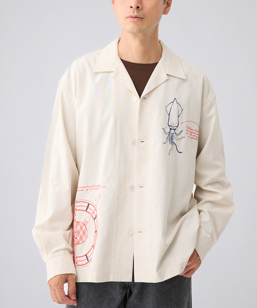 C.Bongrand × ETS.MATERIAUX Embroidery футболка