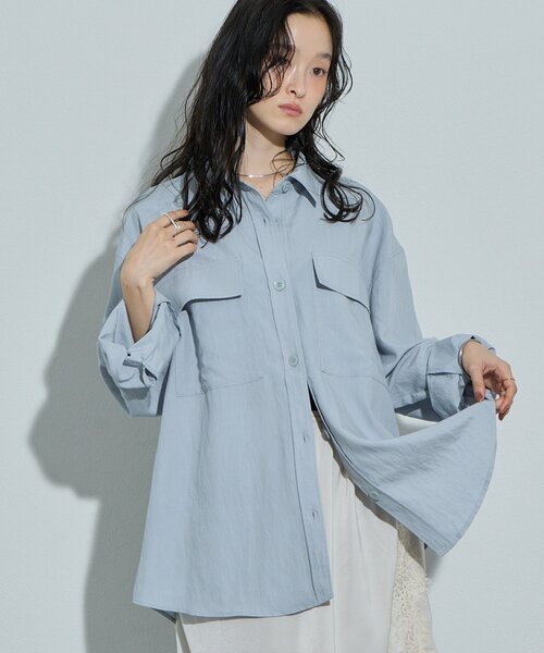 [Noka] Safari shirt «WEB限定» — сафари‑рубашка, веб‑лимитированная версия