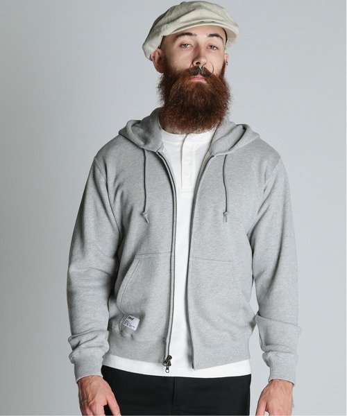 Schott BLANK ZIP HOODED — худи на молнии, бланк пэкар