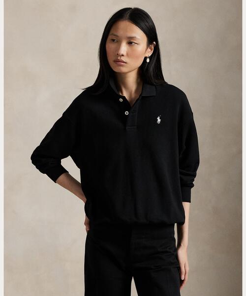 Lightweight Free Longsleeve Polo — поло свободного кроя, длинный рукав