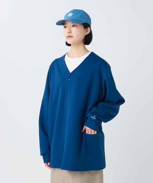 Snow Peak Double Knit Cardigan — двуслойный вязаный кардиган