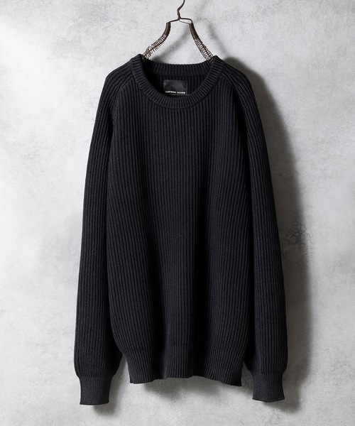 Vintage Overdye Acid Washed crewneck — винтажный свитер с эффектом кислотной стирки