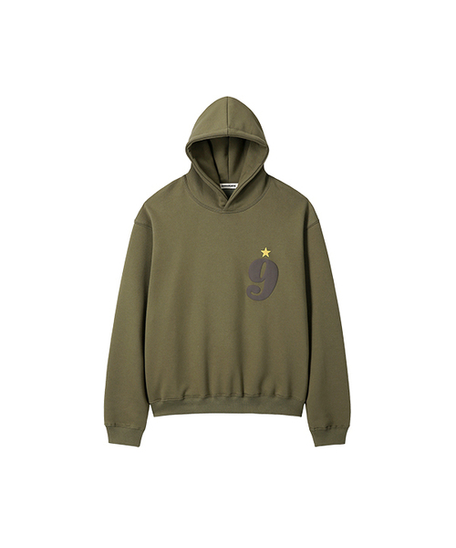 9 Star Logo Hoodie — худи с логотипом 9 Star