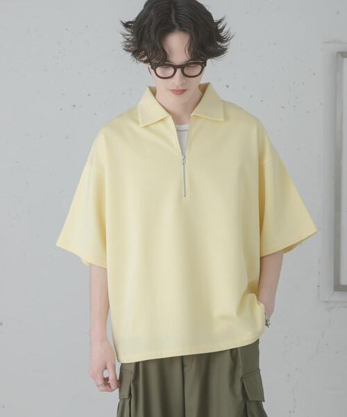 «UNISEX» Danbowl Punch Half‑zip Short Sleeve T‑shirt — Slreeb T‑shirt