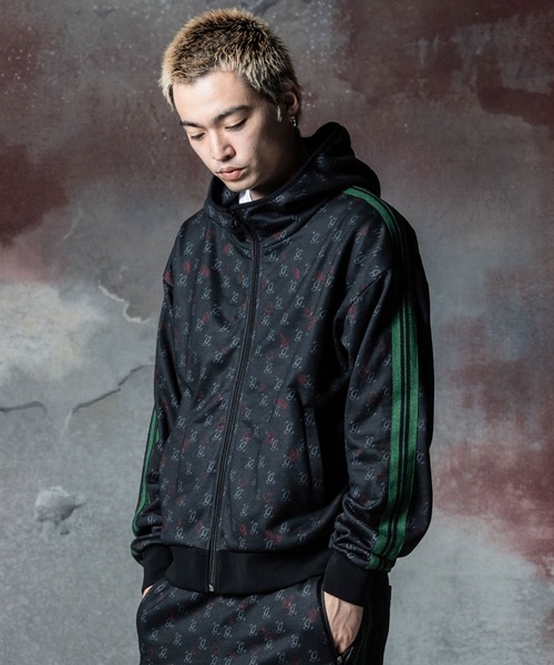 Casino Monogram Hoodie / кэжуал худи с монограммой