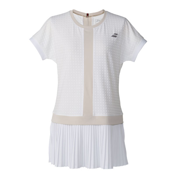 Babolat PLAY DRESS (BWG6378-WH00) — платье Babolat LS редис 26FW