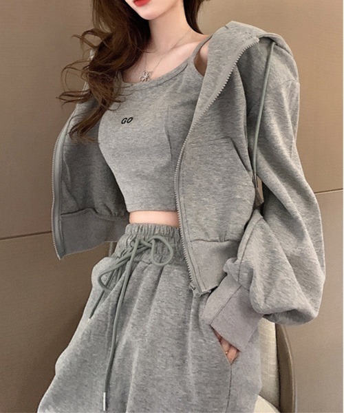 [3‑штук SET] Leisure 3P — комплект из 3 предметов: джип‑ап парка, шорты и панты