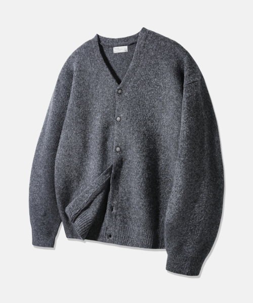 V‑neck knit кардиган BK8942_чокер