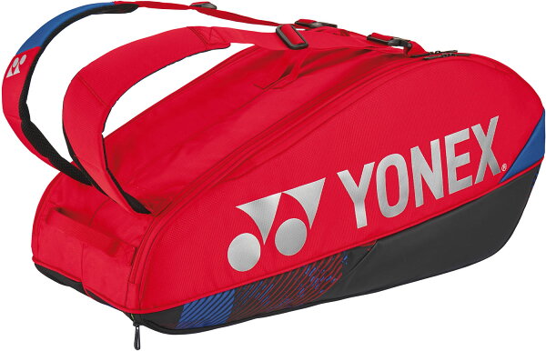 YONEX теннисный футляр ракеток на 6 ракеток BAG2402R 651 (красный) унисекс