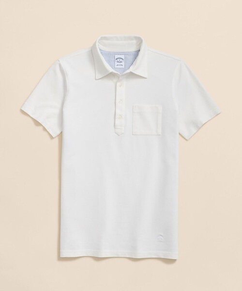 Cotton Piqué GF логотип поло футболка