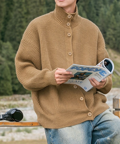 Fuwamochi вязаный сет: дроп-шеолдер кардиган — Cardigan «Kardigan»
