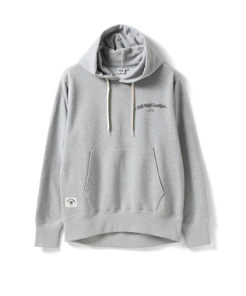 Bill Wall Leather Hooded Pullover — худи Bill Wall Leather