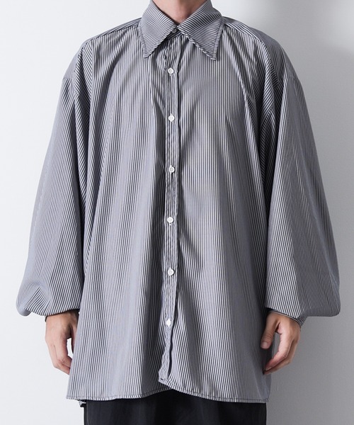 2-7B43 Oversize Stripe Style — футболка-оверсайз в полоску