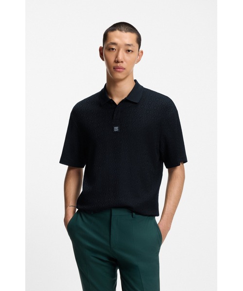 RIRAX FIT поло с принтом Jakard Pattern