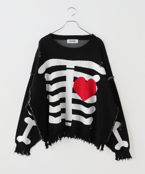 DISCOVERED / COTTON BONE KNIT