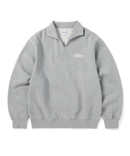 Open Collar Sweatshirt — свитшот с открытым воротом