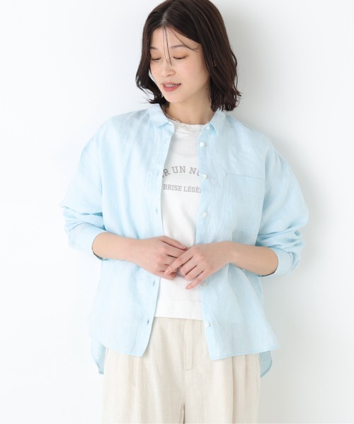Hardman Linen Blouse — 100% лен, фирменная льняная блуза (известный бренд)