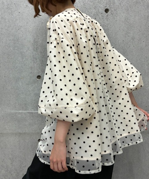 Dot Tour Geazer — блуза в горох (dot/chequered)