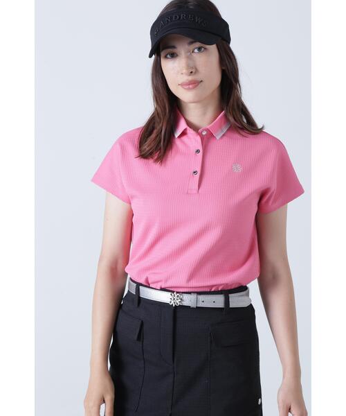 St ANDREWS — рубашка‑поло женская, плей‑френч sleeve polo (WOMENS)