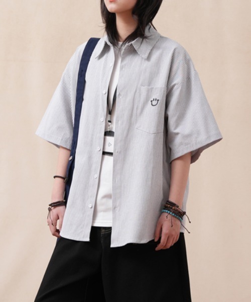 Class Trip Oversized Polo Shirt — поло свободного кроя