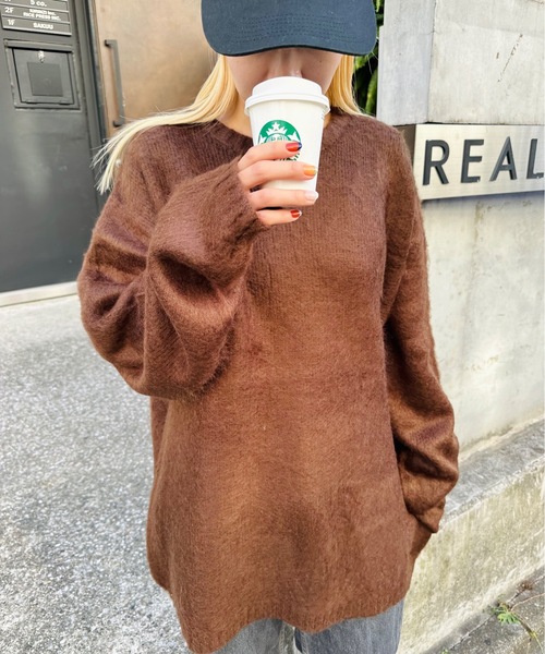 HOUSTON MOHAIR TOUCH SWEATER / 22138