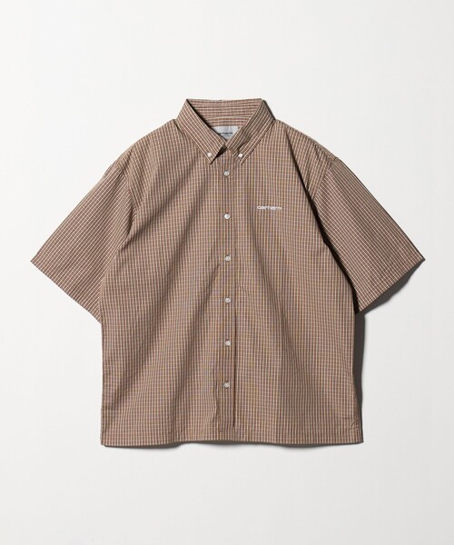 Carhartt S/S GROFF SHIRT — короткая рубашка‑слив Carhartt
