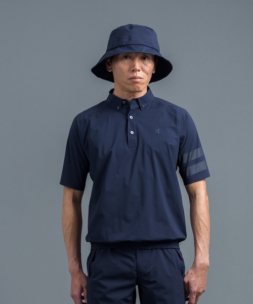 Hurley Phantom Rain Polo — поло‑рубашка с влагоотталкивающей пропиткой, легкая и дышащая