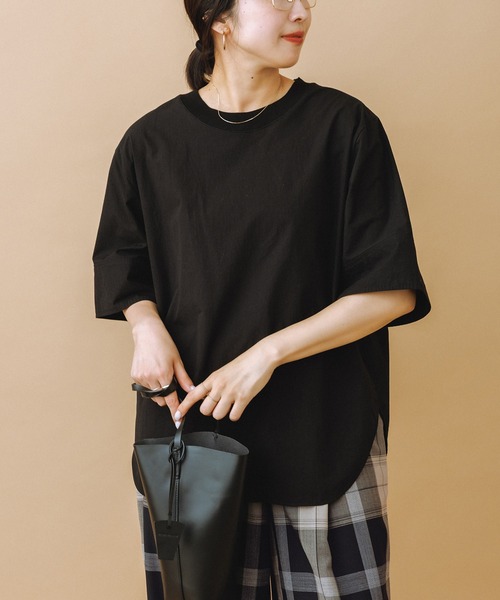 New Color / Sustainable Typewriter TEE — футболка‑блюз с типографским принтом (Seastenable)