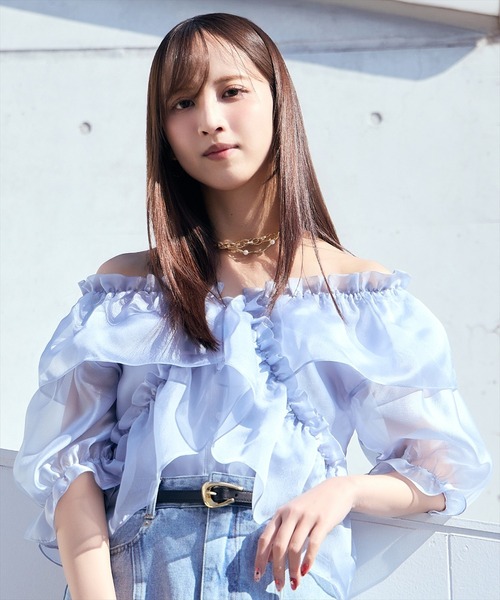 Фрилクロス シャツ ブラウス (free cross shirt blouse)