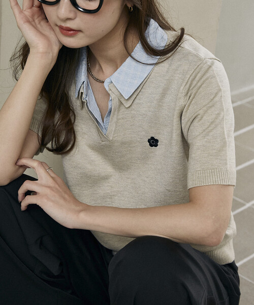 MARY QUANT × PUBLUX/ футболка-чеки, ретро-стиль, ограниченный выпуск