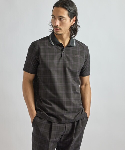 Футболка Seersucker Polo Shirt (сеерсакер поло)