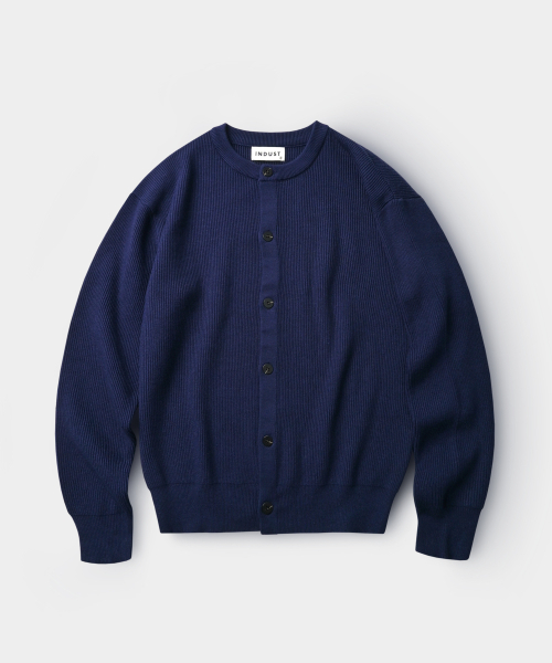 Essential Round Knit Cardigan — нейви — вязаный кардиган 'Neivy'
