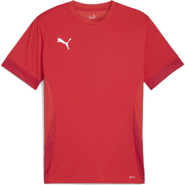 PUMA フットボールシャツ TEAMGOA サッカー ゲームシャツ S 706362-01（赤）