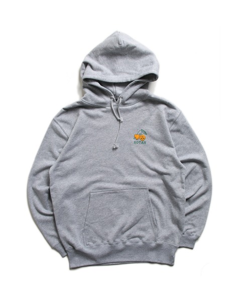 CHERRY 1p PO PARKA — Cherry парка‑пуловер с принтом, однотонная, круглый ворот