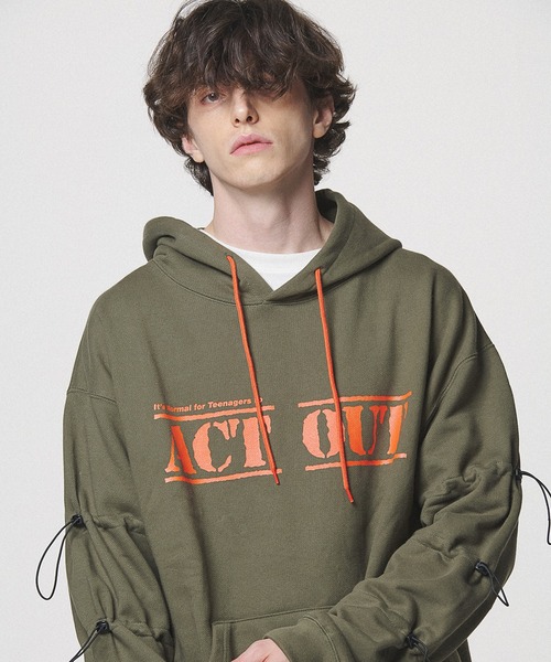 LIBERE Revere / STRING HOODIE — худи с шнурком Big‑silhouette, артикул 215248