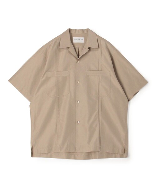 Коттон‑стиль Open Collar Double Pocket Harf Sleeve T‑shirt — хлопковая рубашка с карманами, короткий рукав