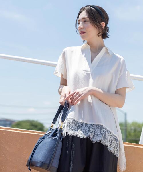 Шёлковая блузка Skipper Blouse [Можно стирать в машинке]